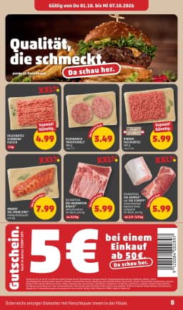 Seite 8 des Penny Prospekts Aktuelle Angebote