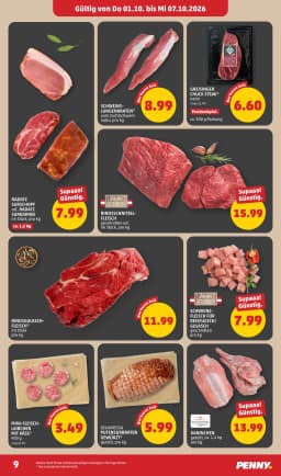 Seite 9 des Penny Prospekts Aktuelle Angebote