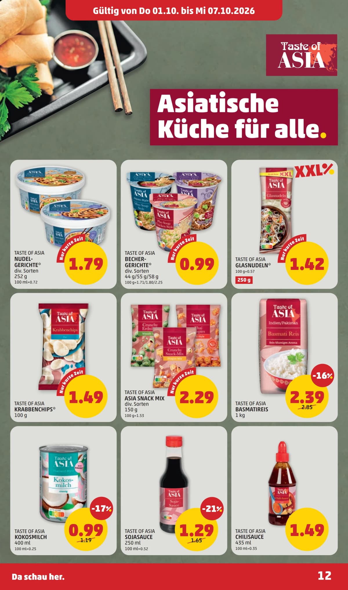 Seite 12 des Penny Flugblatts – Aktuelle Angebote