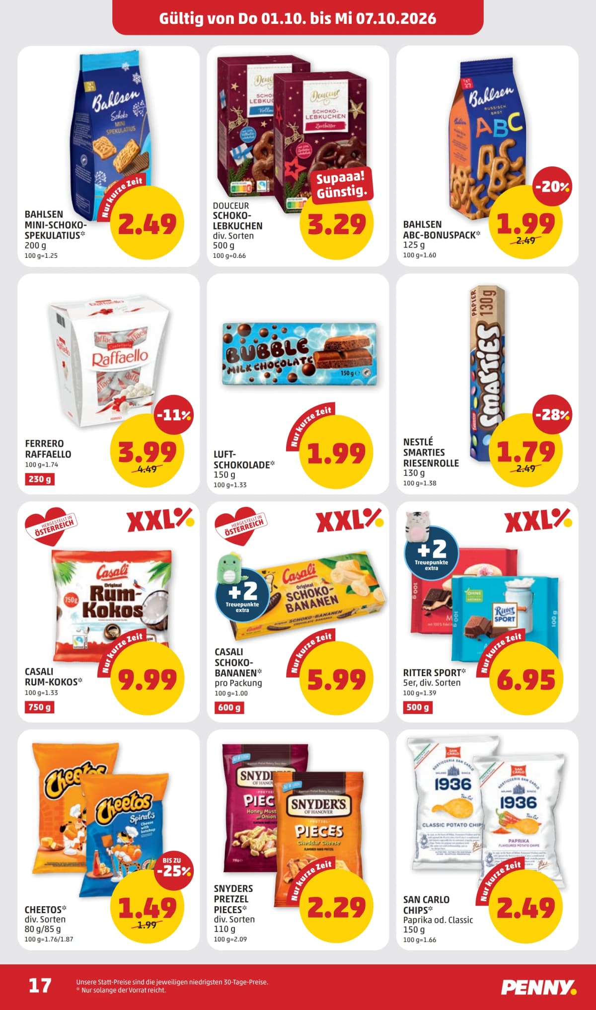 Seite 17 des Penny Flugblatts – Aktuelle Angebote