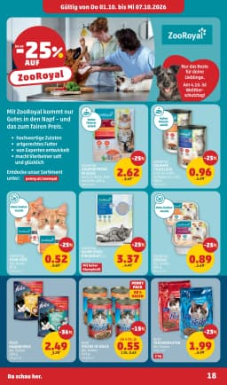 Seite 18 des Penny Prospekts Aktuelle Angebote