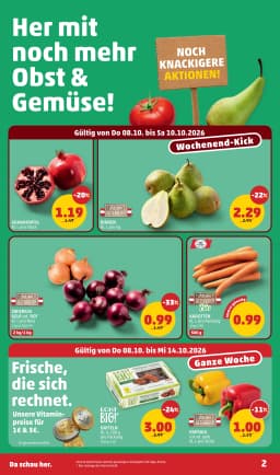 Seite 2 des Penny Prospekts Aktuelle Angebote