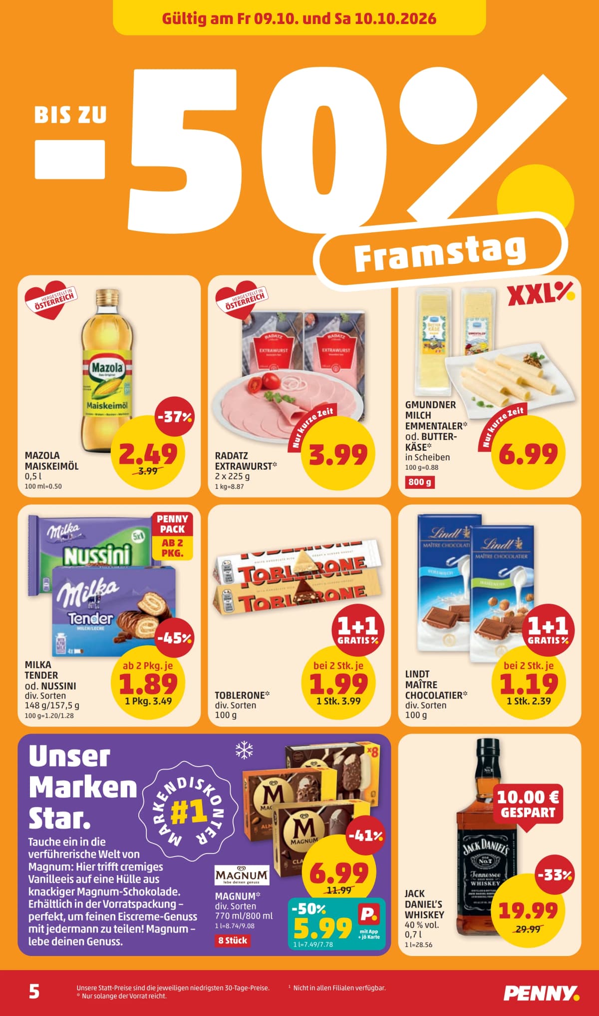 Seite 5 des Penny Flugblatts – Aktuelle Angebote