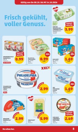 Seite 8 des Penny Prospekts Aktuelle Angebote