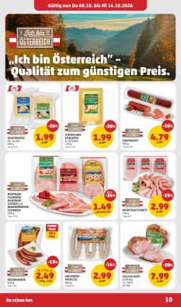 Seite 10 des Penny Prospekts Aktuelle Angebote
