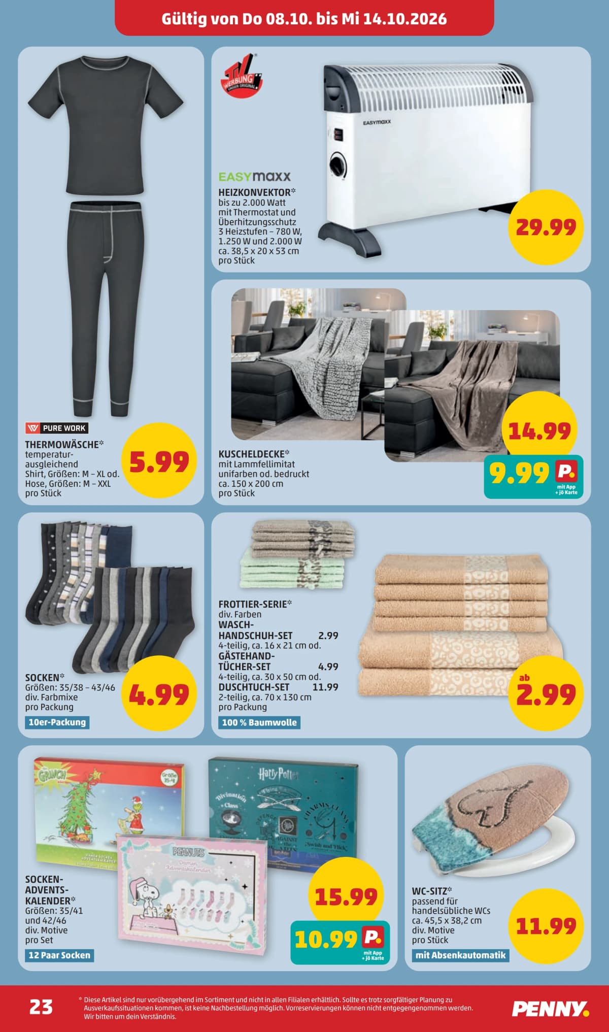 Seite 23 des Penny Flugblatts – Aktuelle Angebote