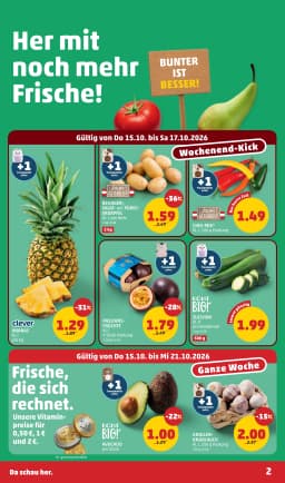 Seite 2 des Penny Prospekts Aktuelle Angebote