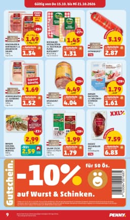Seite 9 des Penny Prospekts Aktuelle Angebote