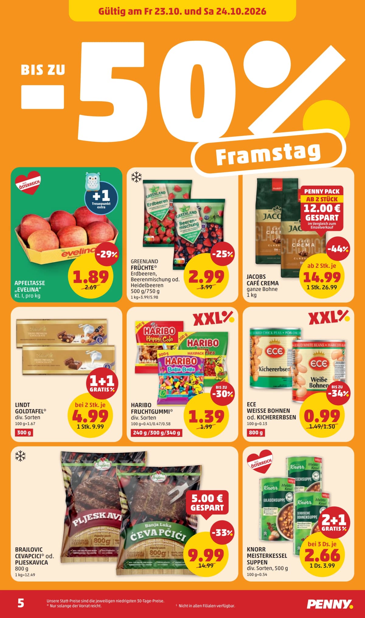 Seite 5 des Penny Flugblatts – Aktuelle Angebote