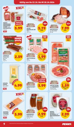 Seite 9 des Penny Prospekts Aktuelle Angebote