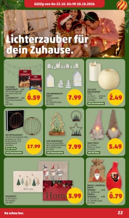 Seite 22 des Penny Prospekts Aktuelle Angebote