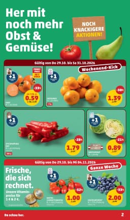 Seite 2 des Penny Prospekts Aktuelle Angebote