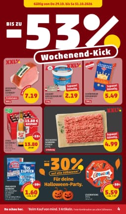 Seite 4 des Penny Prospekts Aktuelle Angebote