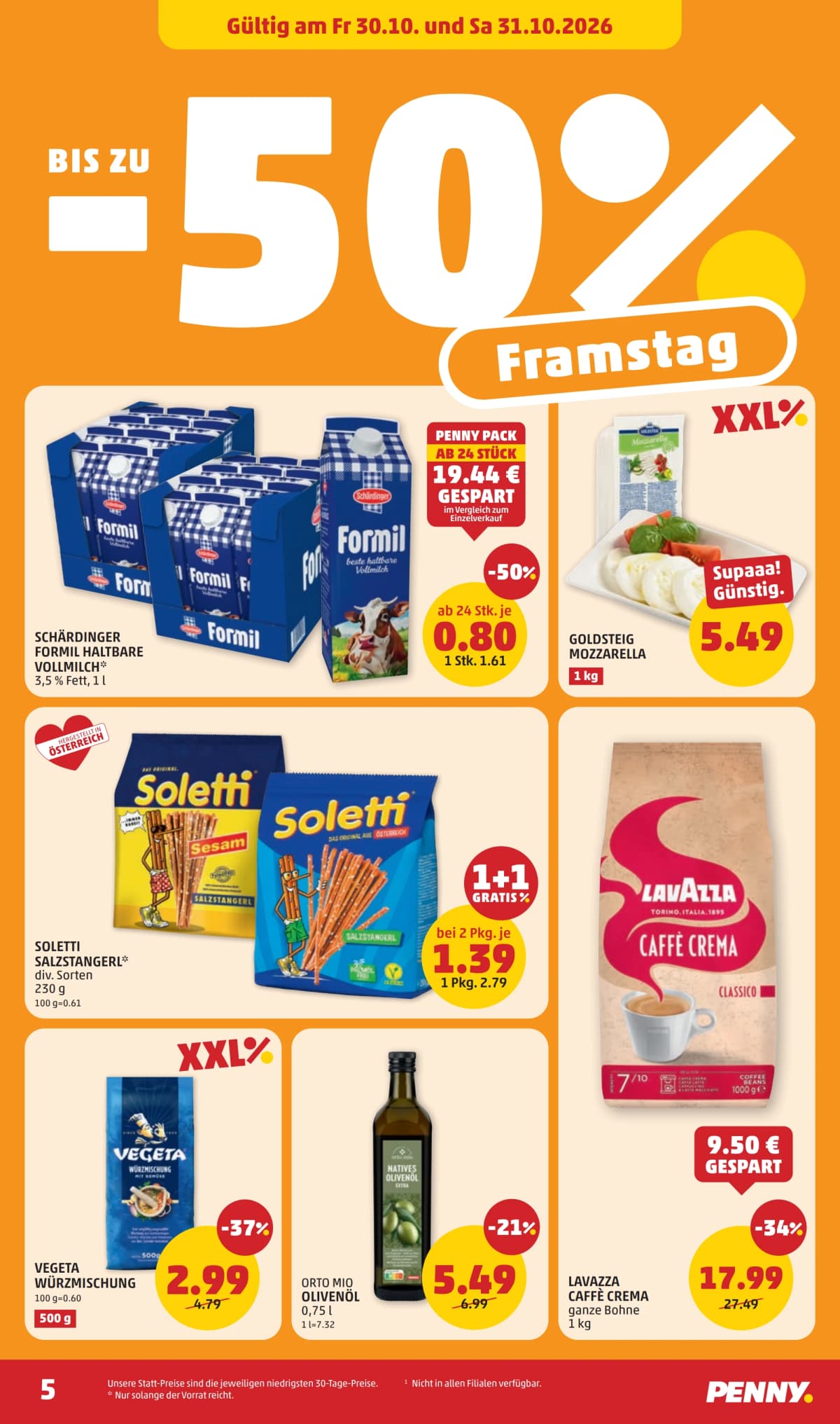 Seite 5 des Penny Flugblatts – Aktuelle Angebote