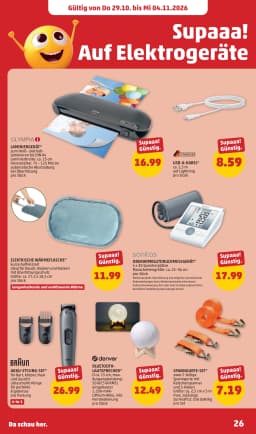 Seite 26 des Penny Prospekts Aktuelle Angebote