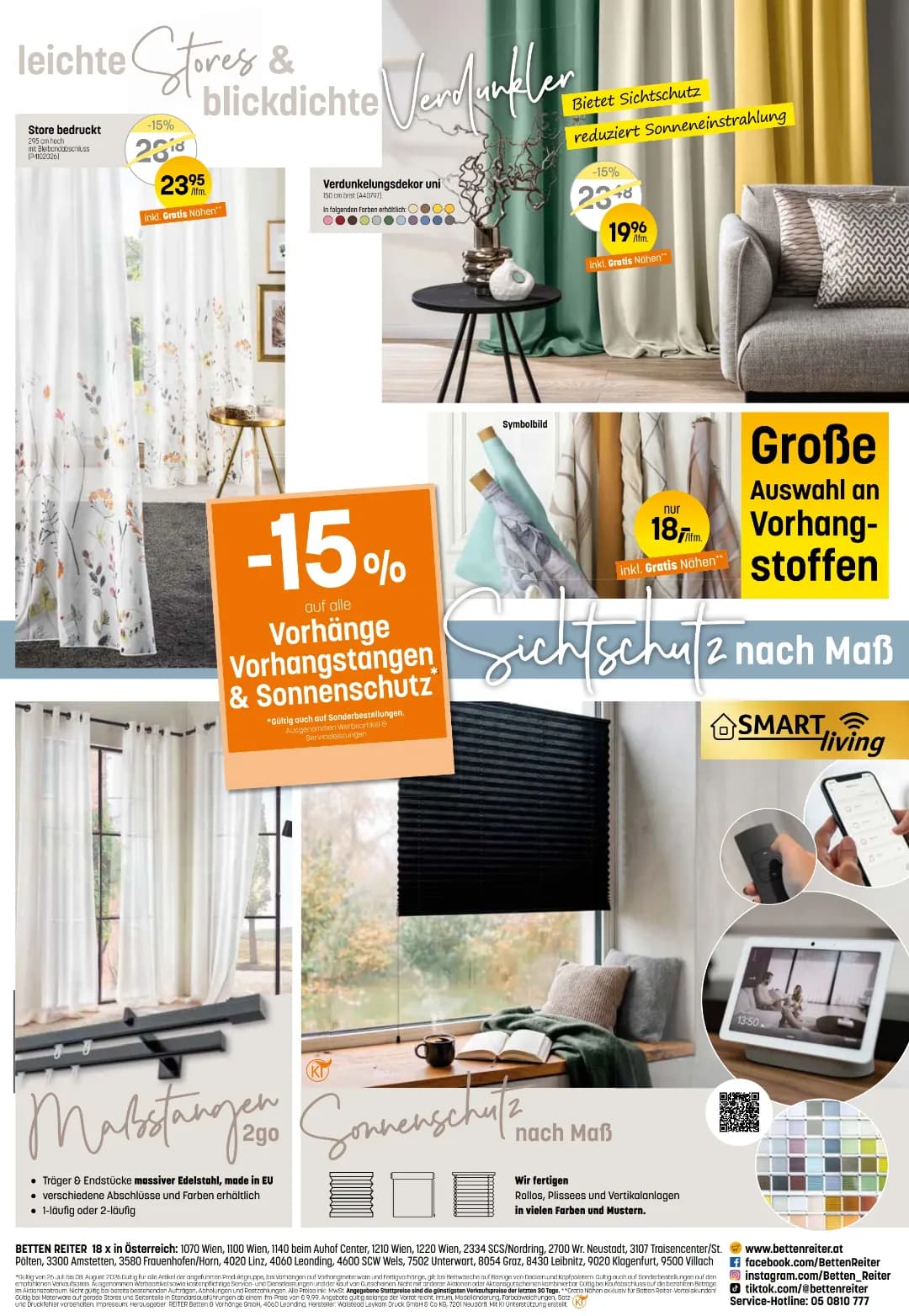 Seite 6 des Reiter Flugblatts – Ganz Schön ab 31.07.2026