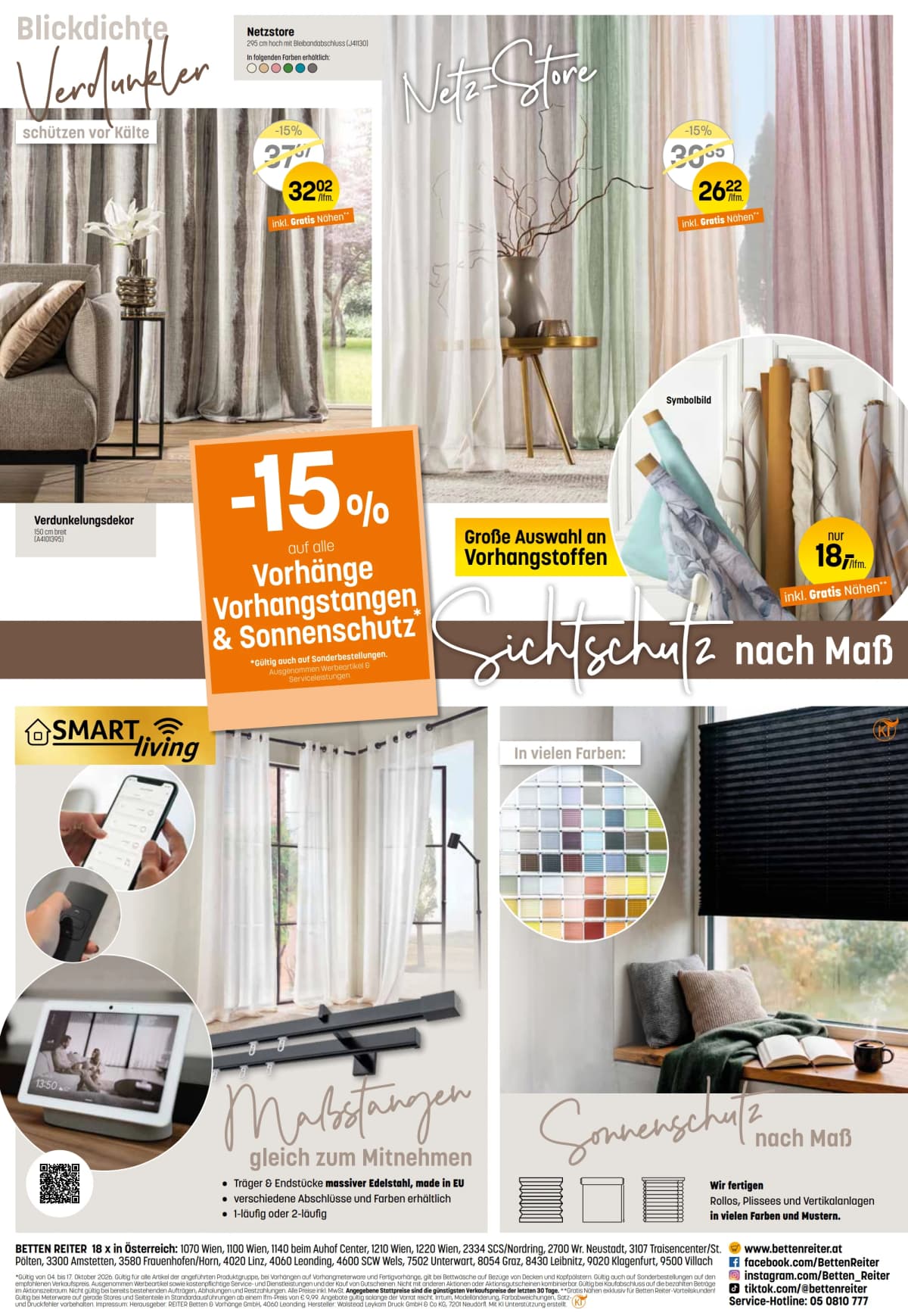 Seite 6 des Reiter Flugblatts – Aktionen