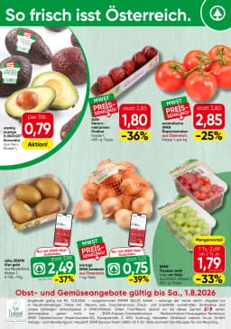 Seite 20 des Spar Prospekts Aktuelle Angebote