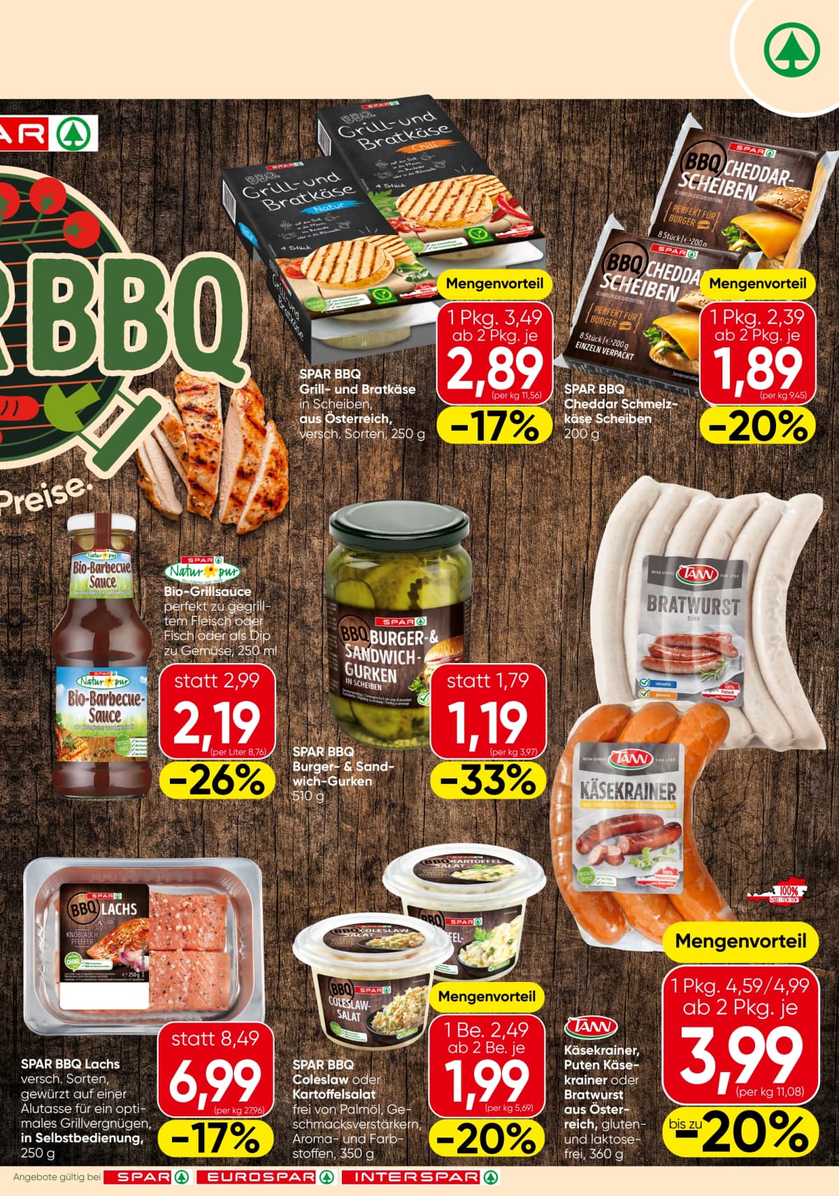 Seite 15 des Spar Flugblatts – Angebote
