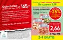 Titelblatt des Spar Prospekts Gutscheinheft