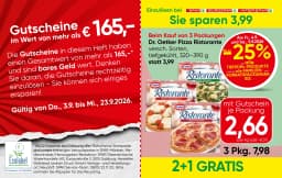 Seite 2 des Spar Prospekts Gutscheinheft
