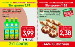 Seite 6 des Spar Prospekts Gutscheinheft