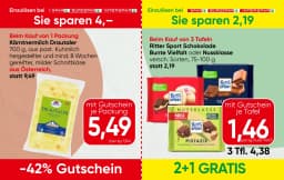 Seite 7 des Spar Prospekts Gutscheinheft
