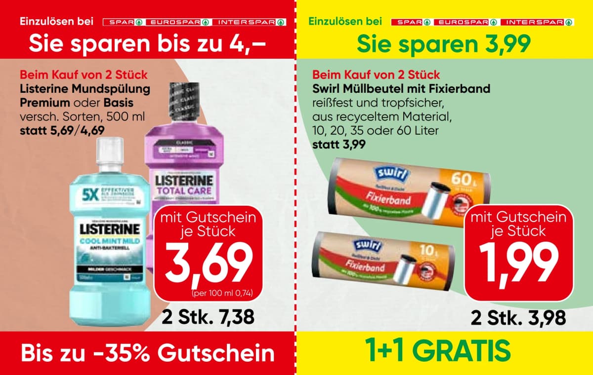 Seite 13 des Spar Flugblatts – Gutscheinheft ab 09.09.2026.