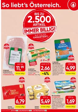 Seite 21 des Spar Prospekts Aktuelle Angebote