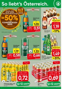 Seite 2 des Spar Prospekts Aktuelle Angebote