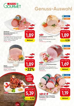 Seite 6 des Spar Prospekts Gourmet