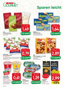 Seite 10 des Spar Prospekts Gourmet
