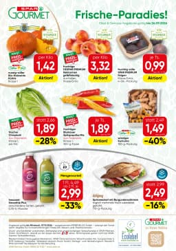 Seite 12 des Spar Prospekts Gourmet