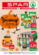 Titelblatt des Spar Prospekts Halloween