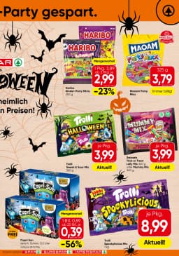 Seite 3 des Spar Prospekts Halloween