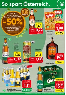 Seite 2 des Spar Prospekts Aktuelle Angebote