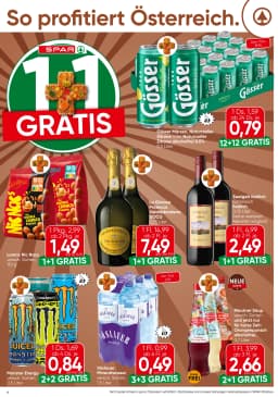 Seite 6 des Spar Prospekts Aktuelle Angebote