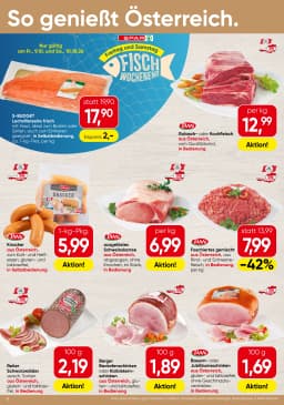Seite 8 des Spar Prospekts Aktuelle Angebote