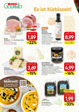 Seite 2 des Spar Prospekts Gourmet