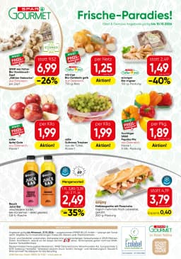 Seite 12 des Spar Prospekts Gourmet