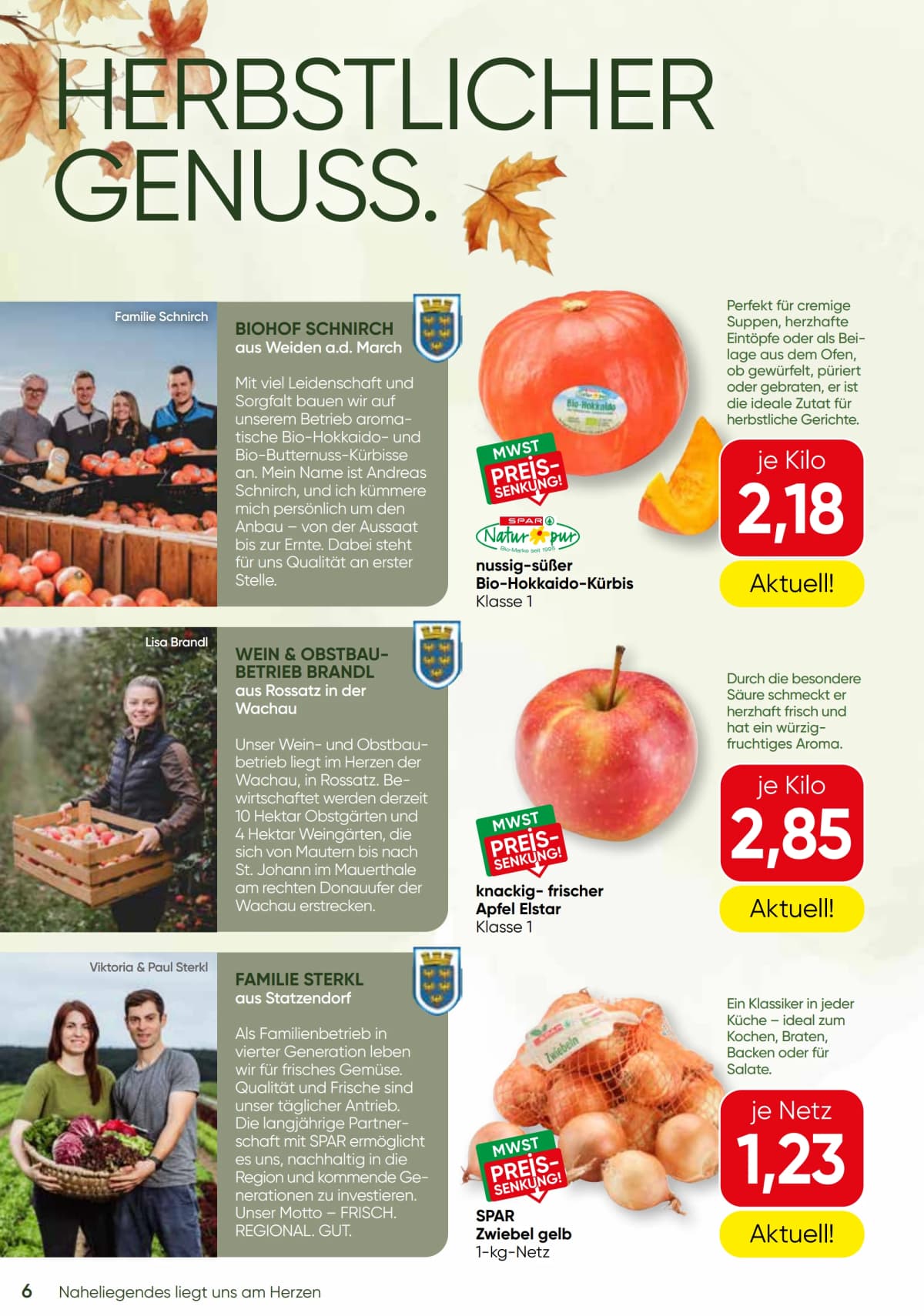 Seite 18 des Spar Flugblatts – Gourmet