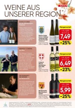 Seite 20 des Spar Prospekts Gourmet
