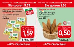 Seite 6 des Spar Prospekts Gutscheinheft