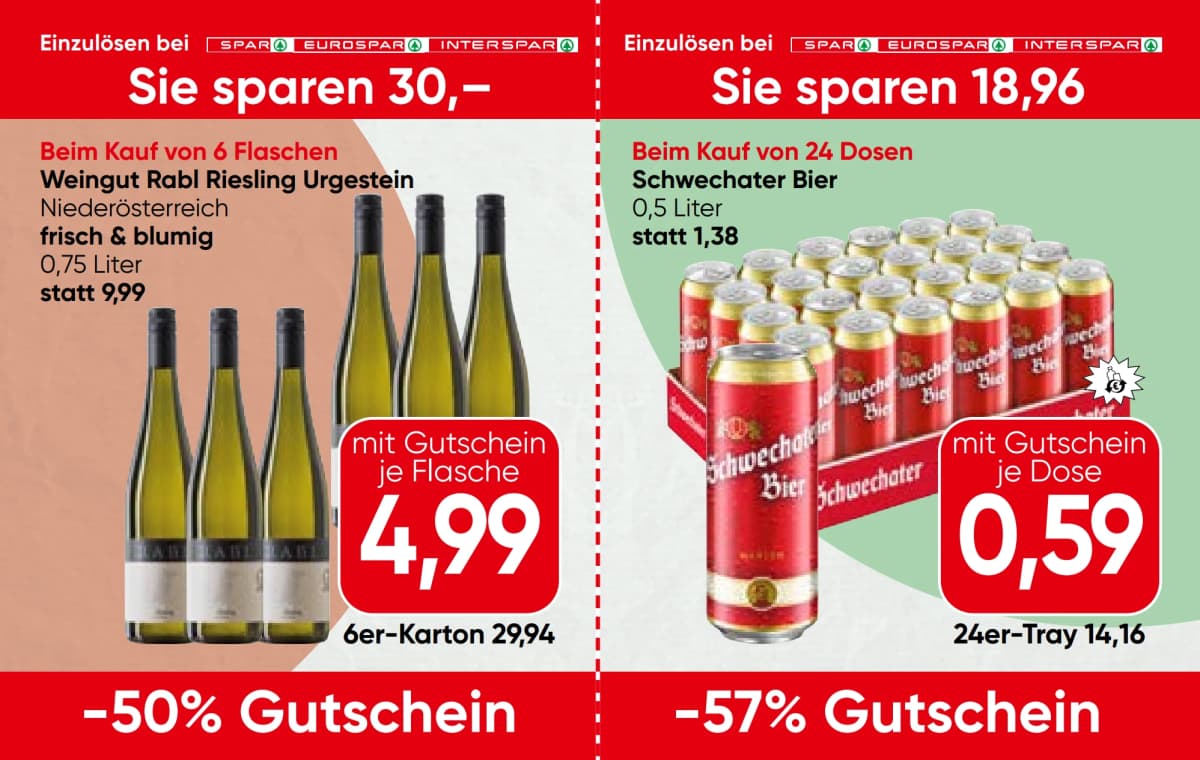 Seite 11 des Spar Flugblatts – Gutscheinheft