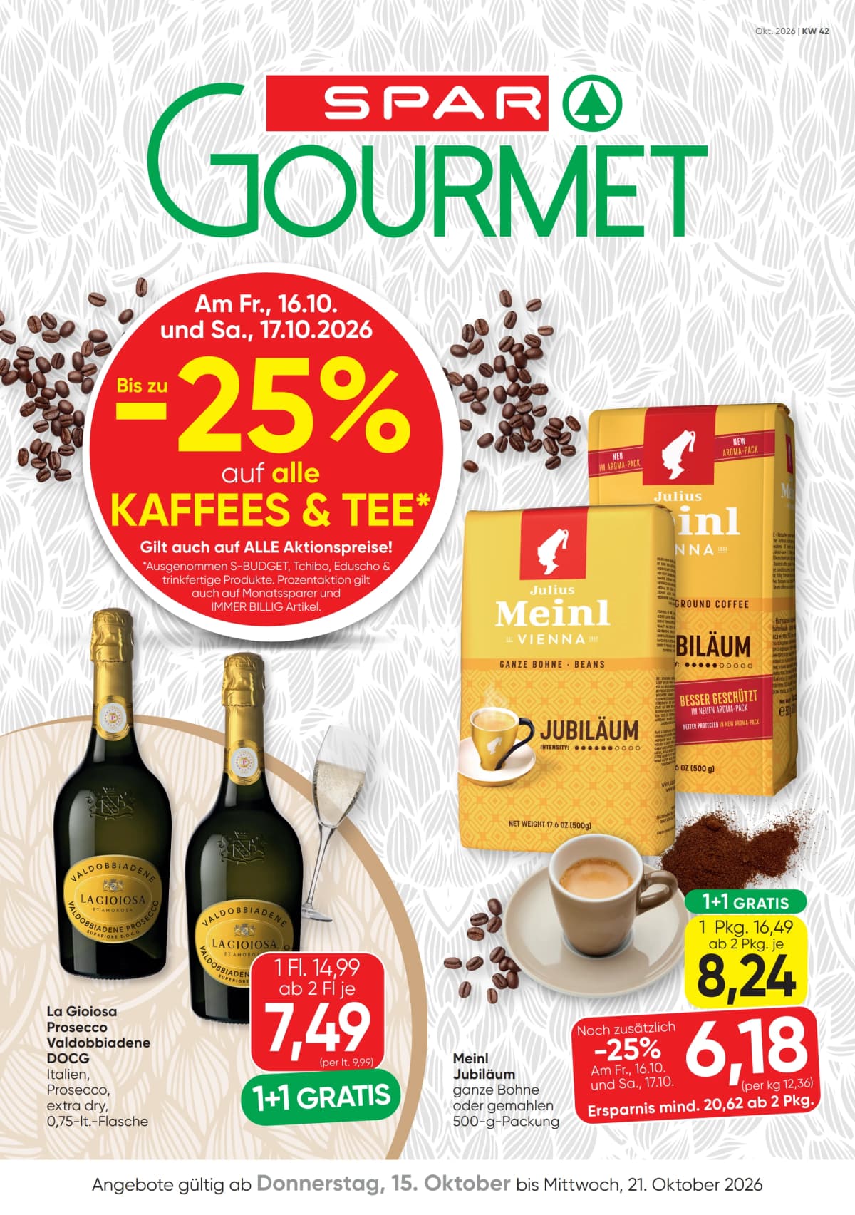 Spar katalog Gourmet, 15.10.2026. – 21.10.2026.