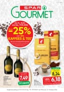 Titelblatt des Spar Prospekts Gourmet