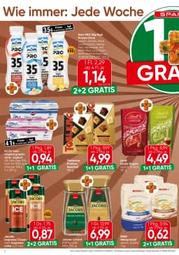 Seite 2 des Spar Prospekts Aktuelle Angebote