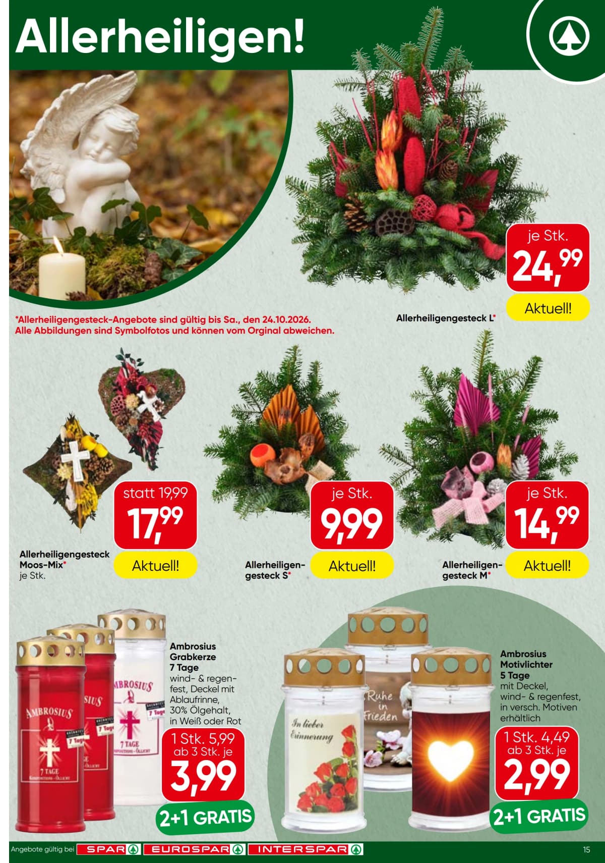 Seite 15 des Spar Flugblatts – Aktuelle Angebote