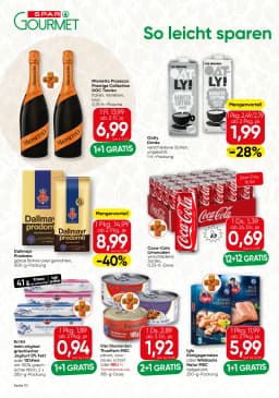 Seite 10 des Spar Prospekts Gourmet