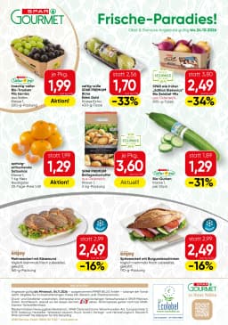 Seite 12 des Spar Prospekts Gourmet